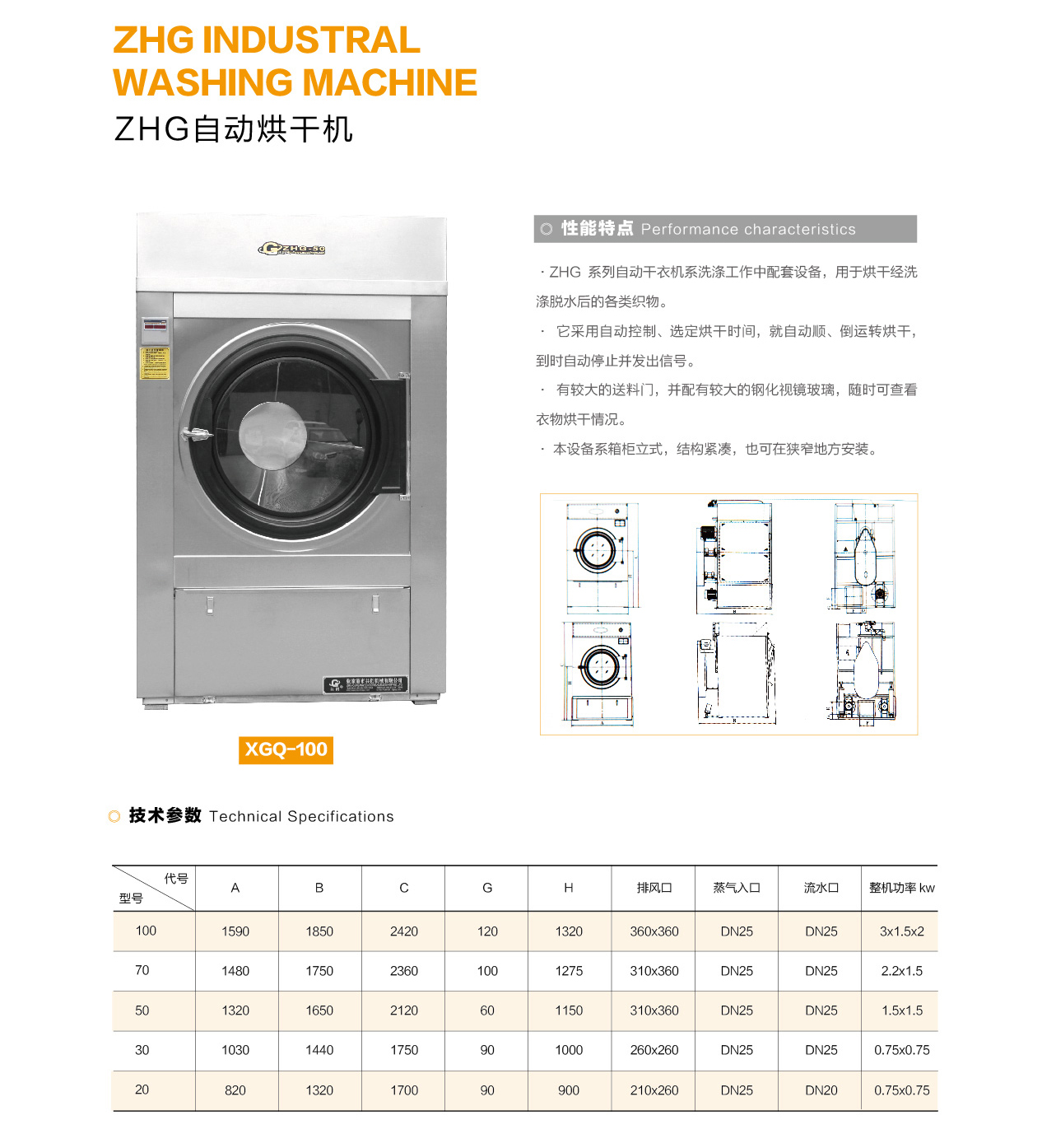 工业洗衣机厂家